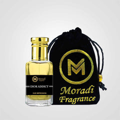 Moradi Dior Addict Impression Attar for Men & Women Long Lasting Perfume Fragrance Oil